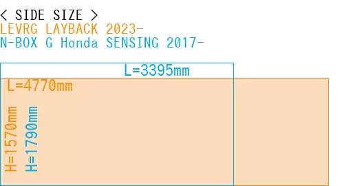 #LEVRG LAYBACK 2023- + N-BOX G Honda SENSING 2017-